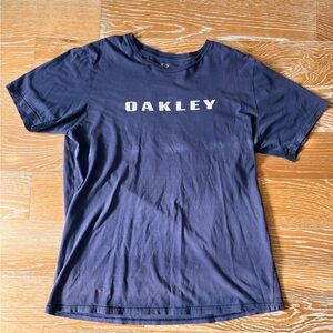 Oakley Men's Dark Blue Short Sleeve Tee